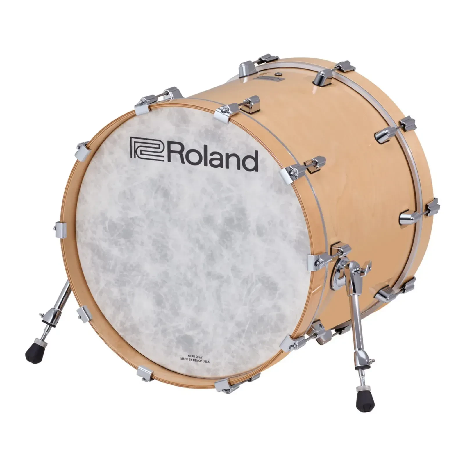 Roland KD-22-GN Acoustic-Style Kick Drum Pad Acoustic-Style 22in (Gloss Natural)