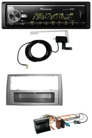 Pioneer Bluetooth DAB USB MP3 Autoradio für Peugeot 308 07-09 dunkelsilber