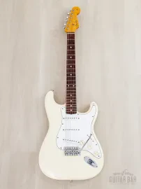 Электрогитара Fender Stratocaster 1962 Vintage Reissue ST62-US SSS Olympic White w/gigbag Japan 2008
