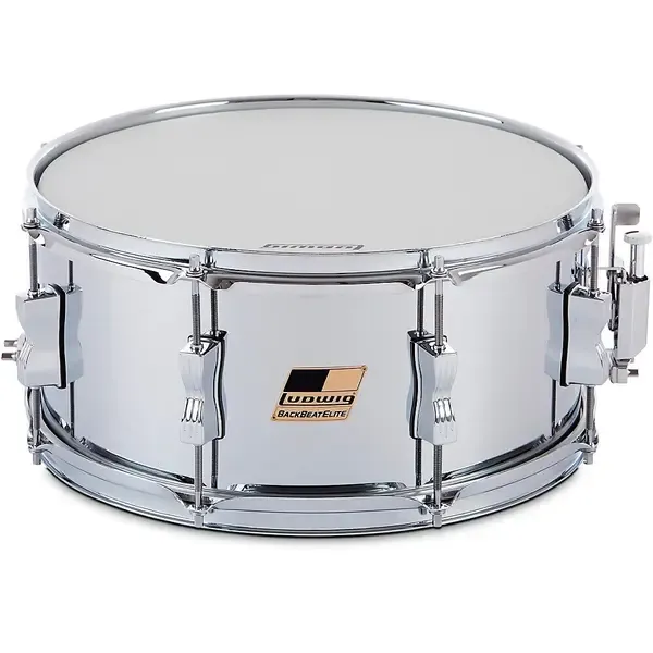 Малый барабан Ludwig BackBeat Elite Steel 14x6.5 Chrome