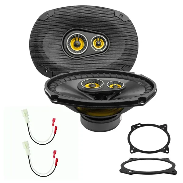 2007-2018 Toyota Yaris Kicker Rear Deck Speaker Replacement Package