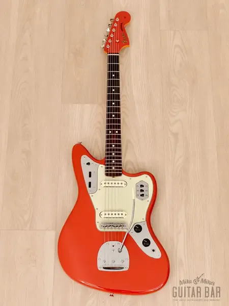 Электрогитара Fender Traditional II 60s Jaguar FSR Fiesta Red Japan 2023