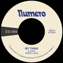 Wilfred Luckie - My Thing / Wait for Me [7"] [Colored Vinyl] NEW Vinyl