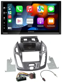 Kenwood DAB USB Bluetooth 2DIN MP3 Autoradio für Ford Transit ohne Display 2012-