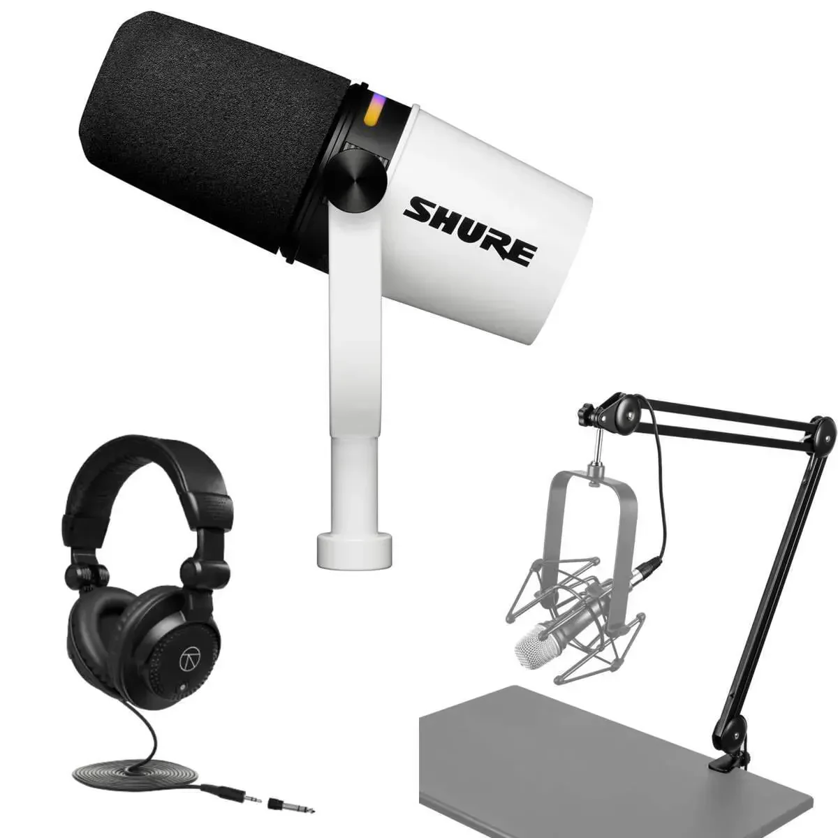 Комплект для подкастов Shure MV7+-W K1