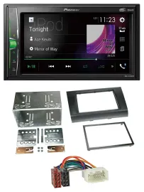 Pioneer 2DIN MP3 DAB USB Bluetooth Autoradio für Suzuki Swift (2005-2010)