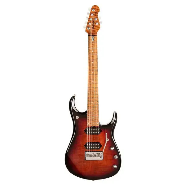 Электрогитара Ernie Ball Music Man JP15 7 7-String Flamed Maple Top Tiger Eye