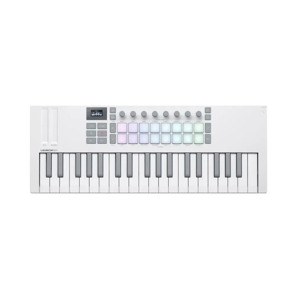 MIDI-клавиатура Novation Launchkey Mini 37 MK4 37-Key, White
