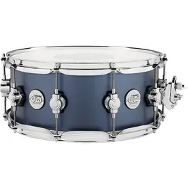 Малый барабан DW Design Maple 14x6 Blue Slate