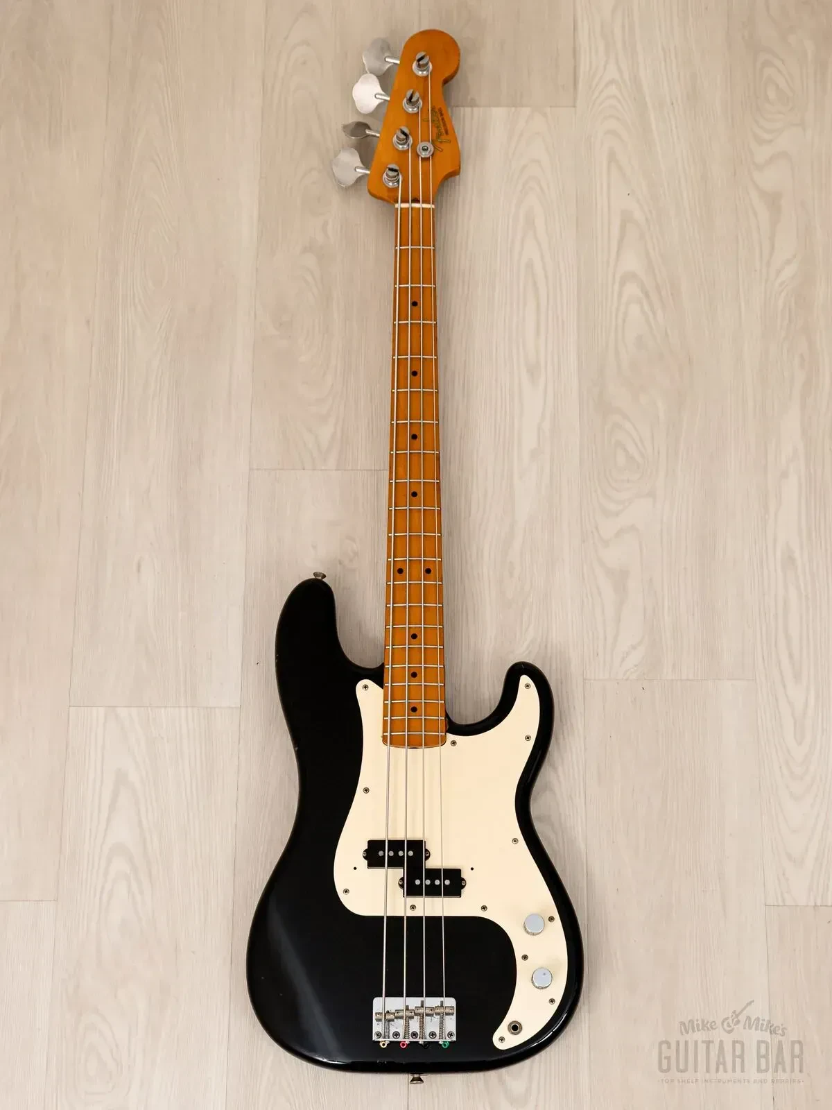 Бас-гитара Fender Precision Bass 1957 Vintage Reissue PB57-55 P Black w/gigbag Japan 1988