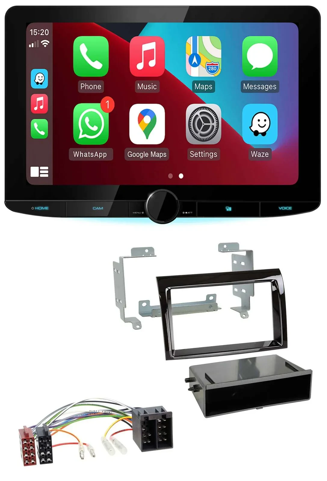 Kenwood MP3 USB DAB Bluetooth Autoradio für Fiat Ducato Citroen Jumper 06-11 pia