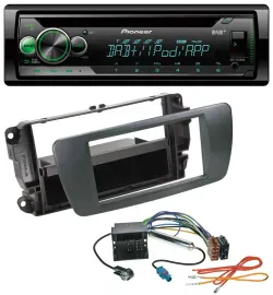 Автомагнитола для Seat Ibiza (с 2008) Pioneer USB MP3 DAB AUX CD, черный