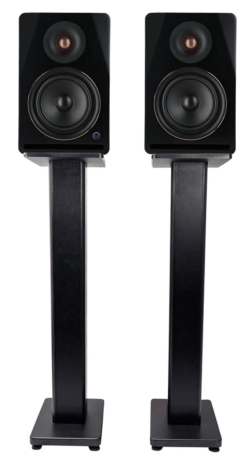 Активный студийный монитор Rockville APM8B V2 8" USB, Bluetooth (набор, пара) со стойками 36"