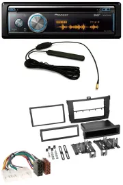 Pioneer CD USB Bluetooth DAB MP3 Autoradio für Toyota Corolla ab 2009 schwarz