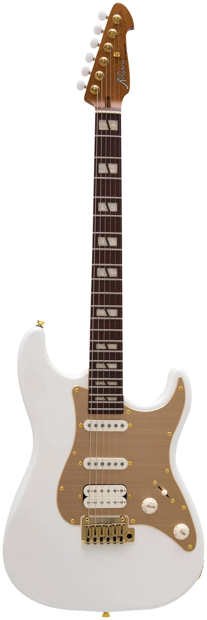 Электрогитара KEIPRO KS-Standard-R-G S.S.H PW 6-струнная S-S-H гриф из запечённого клёна