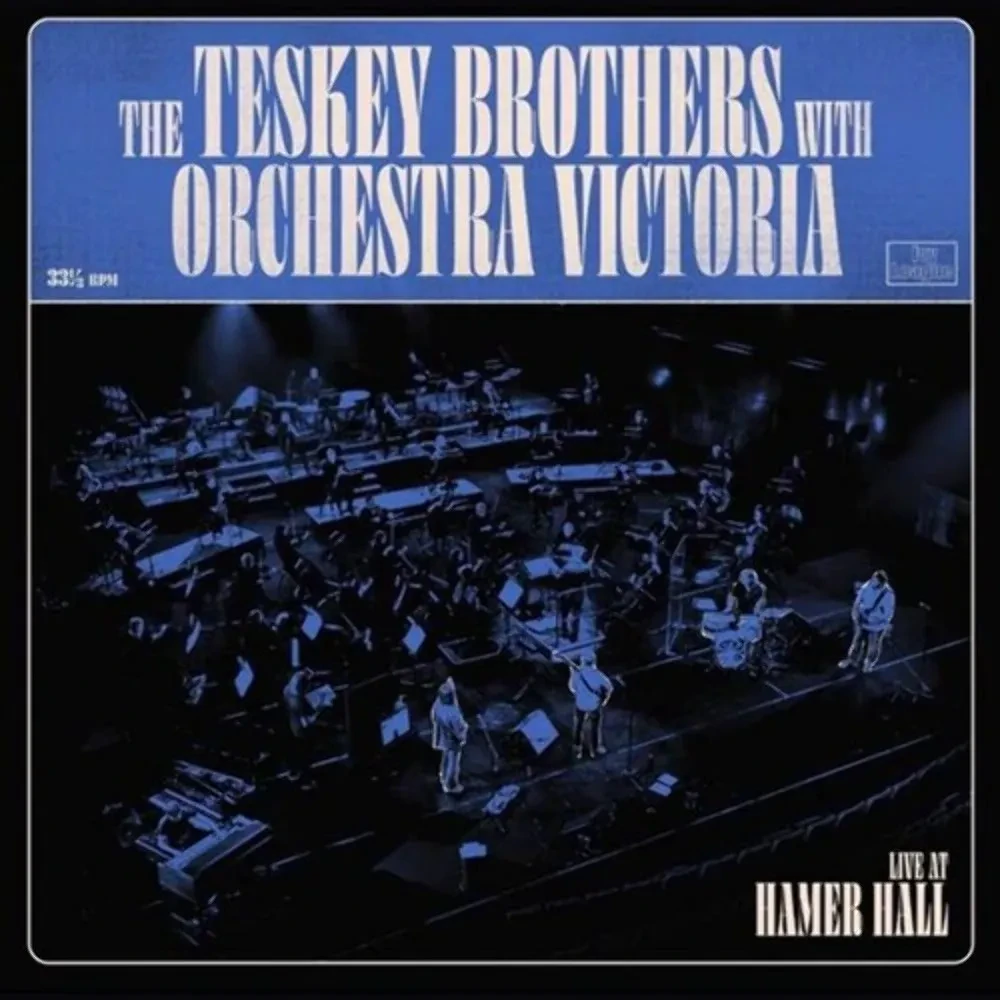 Teskey Brothers & Orchestra Victoria Live At Hamer Hall [Blue Vinyl] NEW Sealed