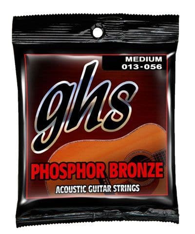 Струны для акустической гитары GHS S335 13-56, бронза фосфорная