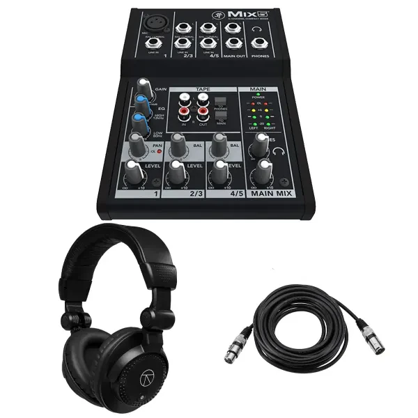 Mackie Mix5 5-Channel Mixer #MIX5 B
