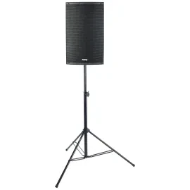 Audio Challenger 15A DSP Aktiver 15" Lautsprecher Set Stahlstativ 301-500W RMS