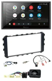 Pioneer USB 2DIN DAB Lenkrad Bluetooth Autoradio für Toyota Yaris 06-11 OEM-Navi