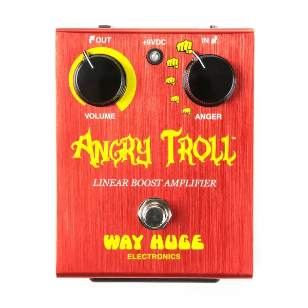 Педаль эффектов для электрогитары Way Huge WHE101 Angry Troll Liner Boost Amplifier