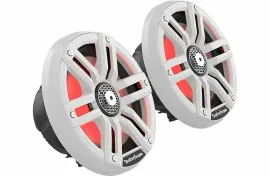 Rockford Fosgate M2-65 Color Optix 150W 6.5" Marine Speakers white & w/ grilles