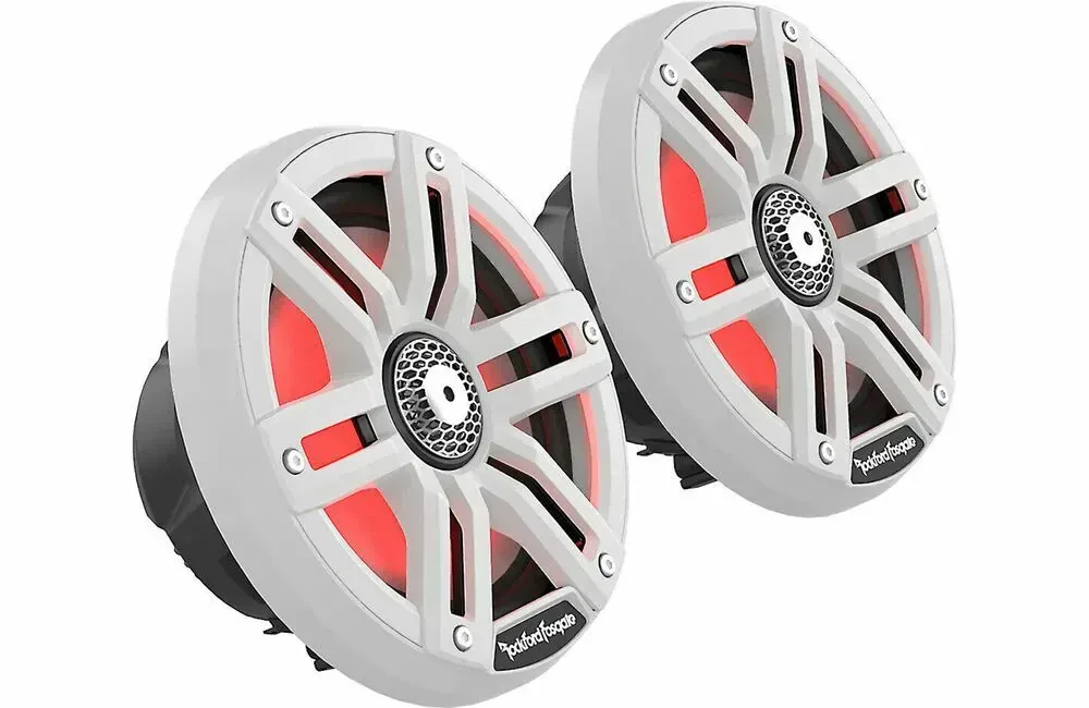 Динамики для морского применения Rockford Fosgate M2-65 Color Optix 6.5" 150W белые, с решетками