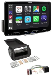 Alpine Bluetooth MP3 USB DAB Autoradio für FIAT Fiorino (ab 2008)
