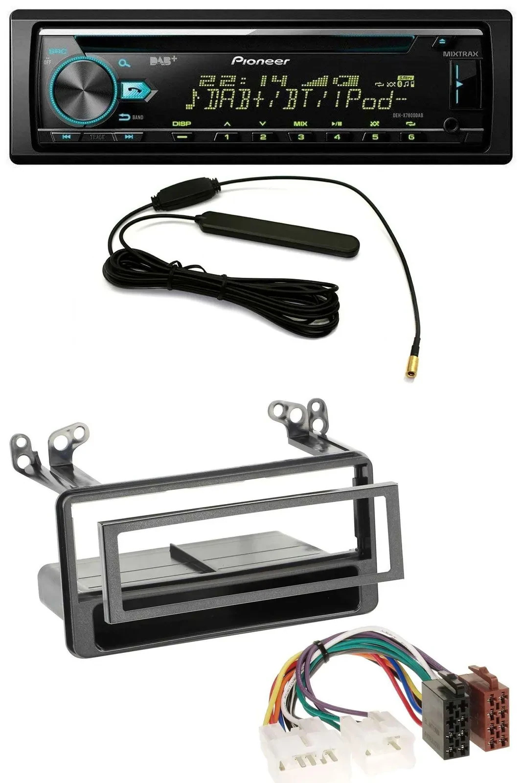 Pioneer CD MP3 AUX DAB USB Autoradio für Toyota Avensis, Verso, Celica