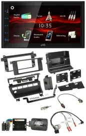 JVC USB Bluetooth Lenkrad DAB 2DIN Autoradio für BMW 3er 2001-2006 5 Schalteröff