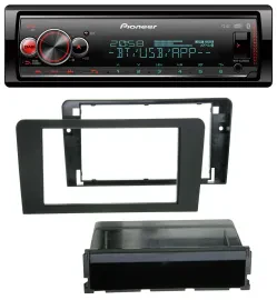 Pioneer Bluetooth USB Lenkrad DAB Autoradio für Audi A3 8P 03-12 Bose Aktivsyste