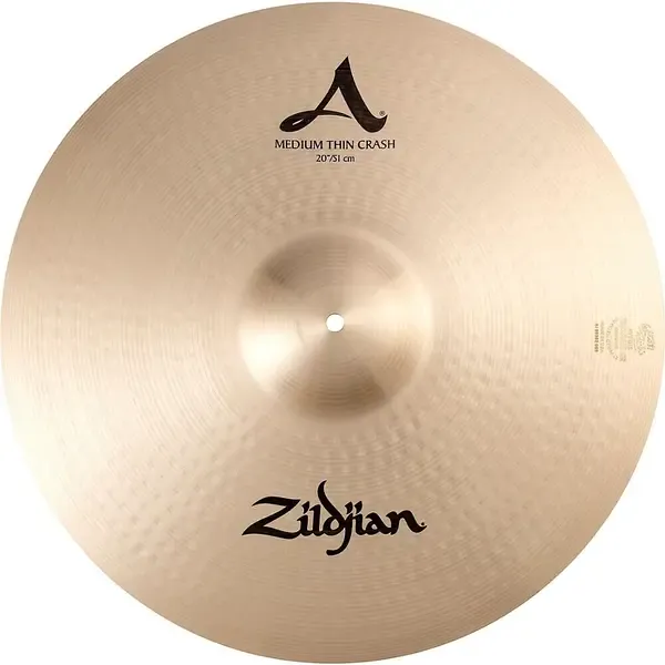Тарелка барабанная Zildjian 20" A Zildjian Medium Thin Crash