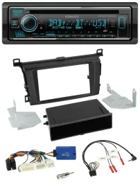 Kenwood Lenkrad Bluetooth DAB USB CD Autoradio für Toyota RAV-4 ab 2013
