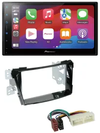 Pioneer DAB USB MP3 Bluetooth 2DIN Autoradio für Hyundai i40 ab 2016 Typ VF Klav