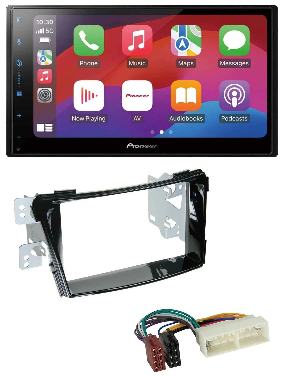 Pioneer DAB USB MP3 Bluetooth 2DIN Autoradio für Hyundai i40 ab 2016 Typ VF Klav