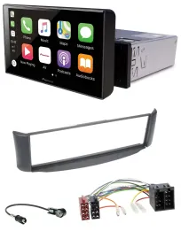 Pioneer Bluetooth MP3 DAB USB Autoradio für Smart ForTwo 450 grau ohne Metallsch