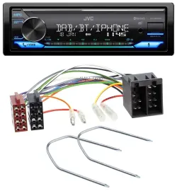 JVC Bluetooth DAB USB MP3 Autoradio für Audi 80 86-96 90 84-91 100 82-94 200 83-