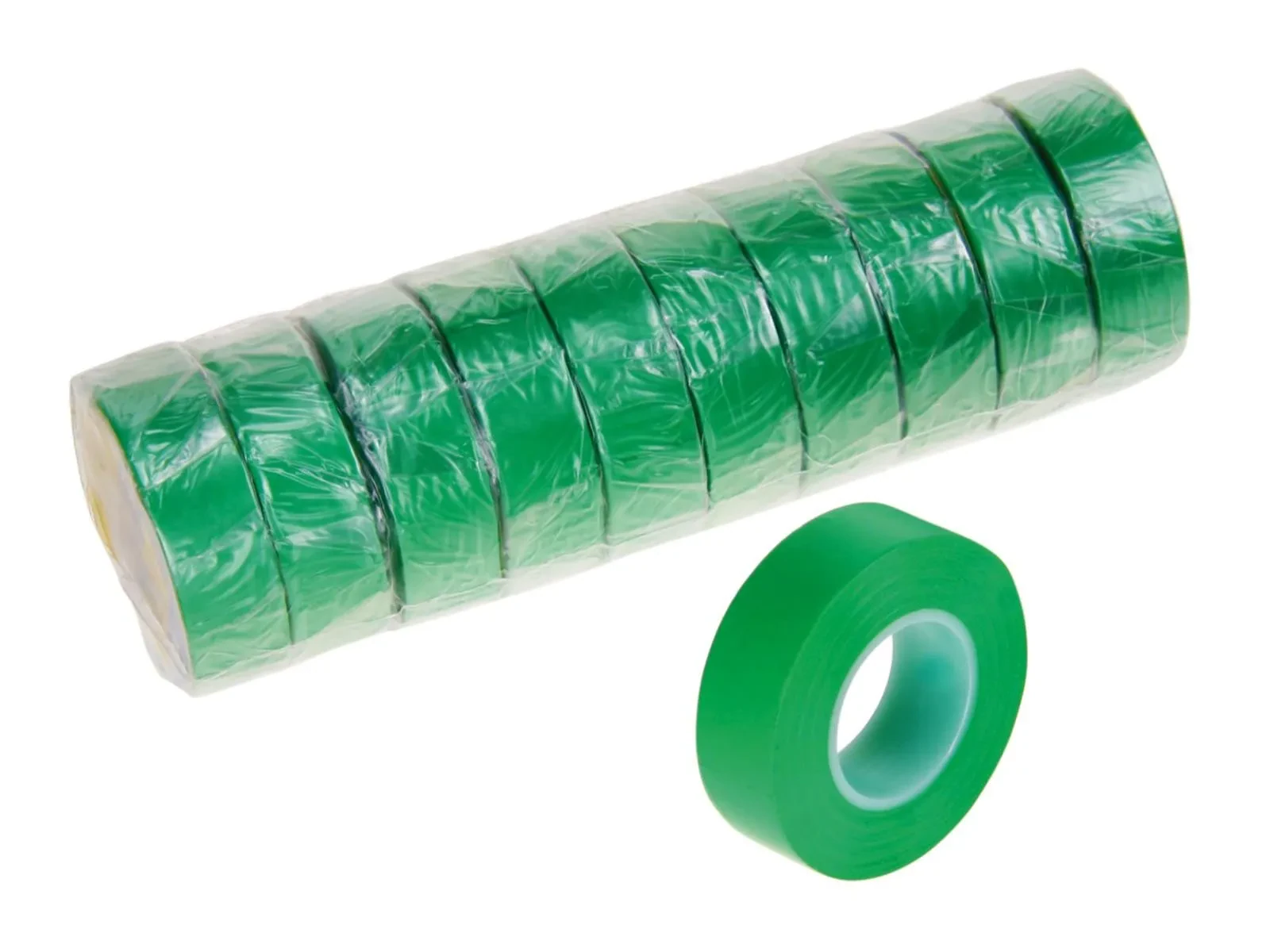 Лента для крепления кабеля ACV 349011-03-10 15 мм x 10 м, зелёная (набор, 10 шт)