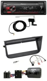 Pioneer 1DIN USB DAB MP3 Lenkrad Autoradio für Peugeot 406 2002-2005