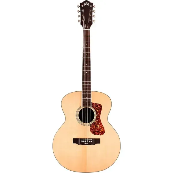 Электроакустическая гитара Guild BT-258E Deluxe Westerly Collection Baritone Jumbo Natural