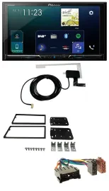 Pioneer 2DIN DAB USB MP3 Bluetooth Autoradio für Kia Carens II 2002-2006
