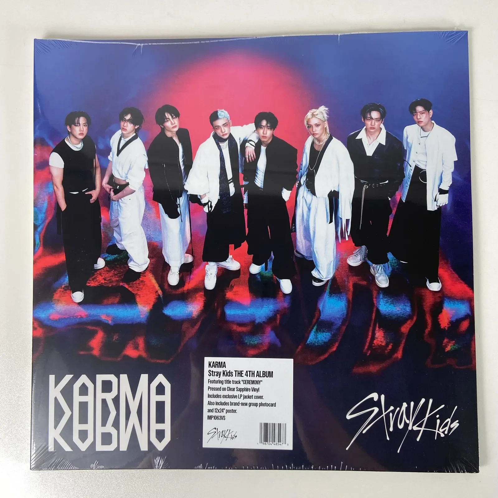 Stray Kids - KARMA [Clear Sapphire Vinyl] NEW Vinyl