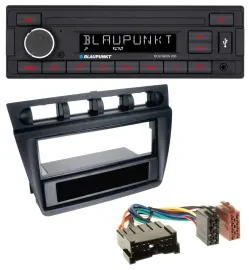 Автомагнитола для Kia Picanto (с 2006) Blaupunkt 1-DIN MP3 USB AUX, черная
