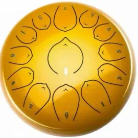 FTD-1213C-GD Глюкофон, 30см, До мажор, золото, Foix