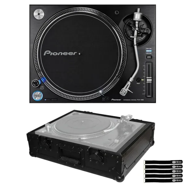 Проигрыватель виниловых дисков Pioneer PLX-1000 Black с аксессуарами