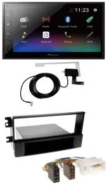 Автомагнитола для Kia Sportage II 2005–2009 Pioneer 2DIN, DAB, Bluetooth, USB, MP3