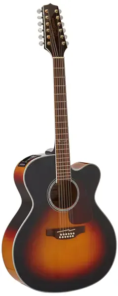 Электроакустическая гитара Takamine GJ72CE 12-String Brown Sunburst