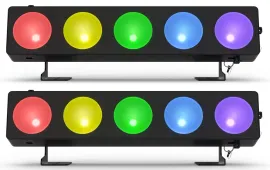 Прибор эффектов CHAUVET DJ Core 5x1 ILS DMX/RF, Pixel-Mapping, Blinder/Wash (набор, 2 шт.)