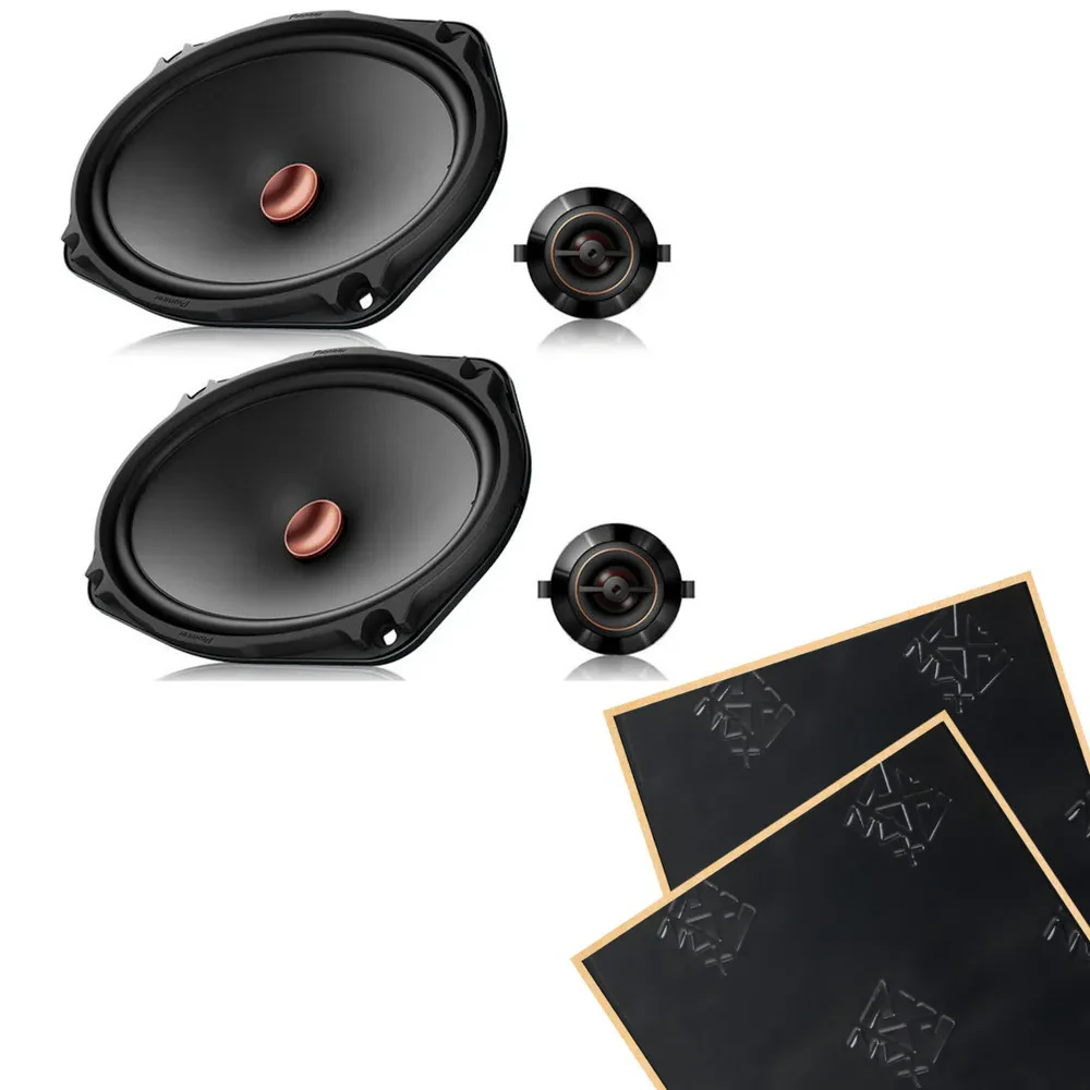 Pioneer TS-D69C 6x9" D Series Component Car Speakers with Sound Damping