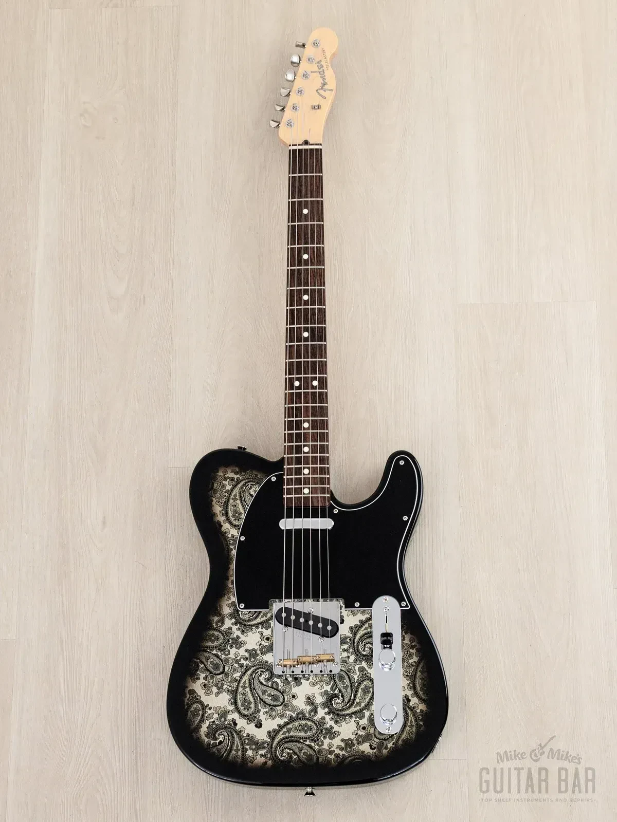 Электрогитара Fender Limited Telecaster Black Paisley SS Black Paisley w/gigbag Japan 2020